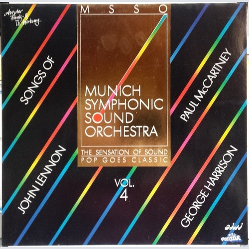 LP Munich Symphonic Sound Orchestra - The Sensation Of Sound - Pop Goes Class...