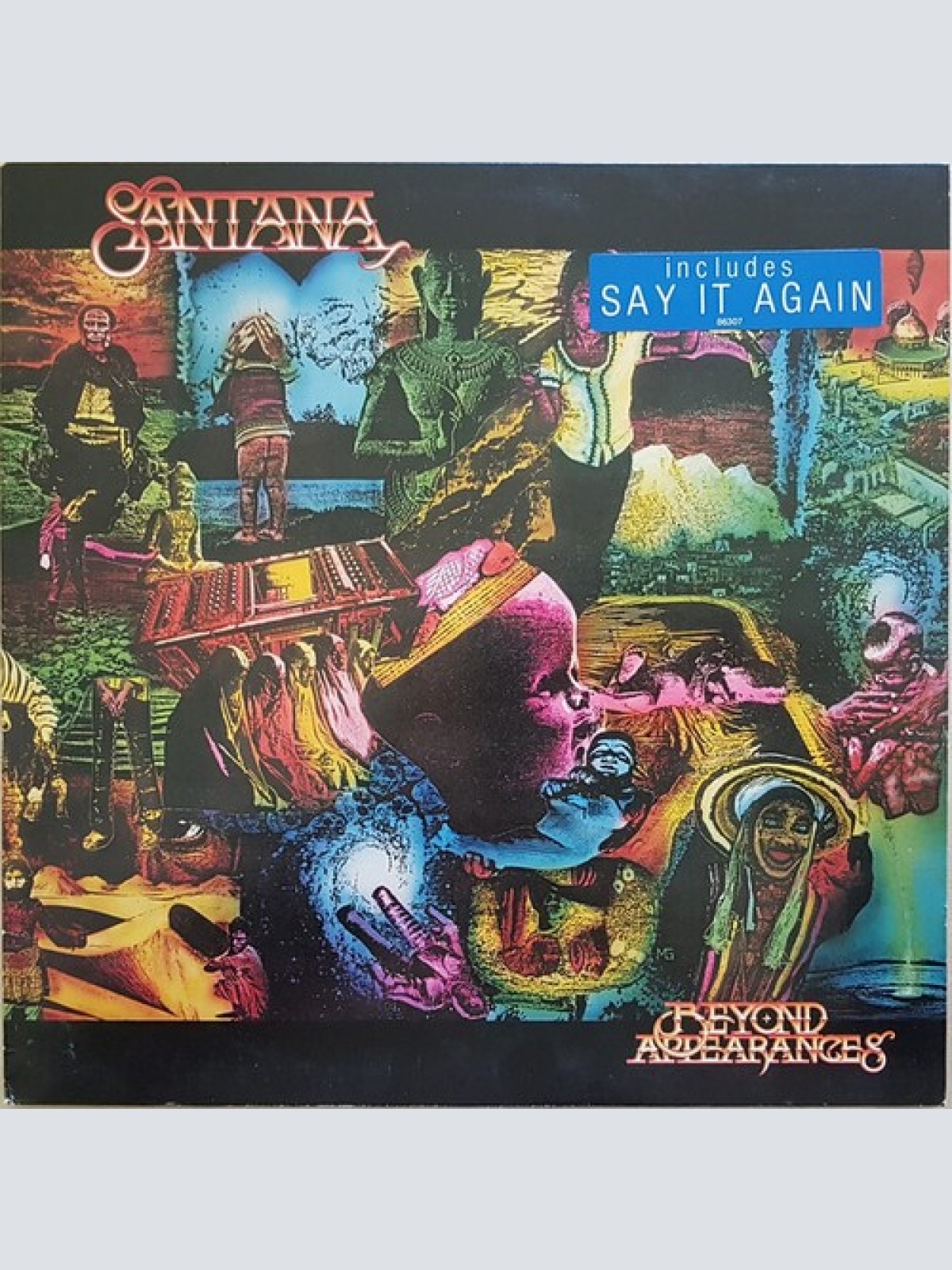 LP, Album Santana - Beyond Appearances