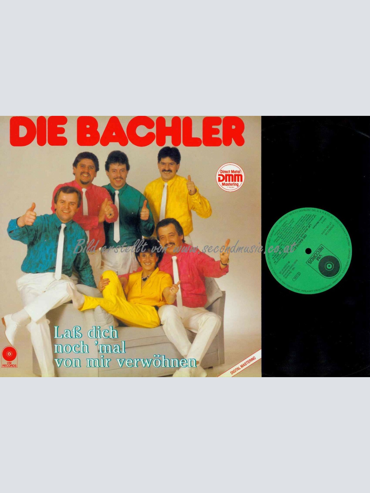 LP--Die Bachler – Laß Dich Noch 'Mal Von Mir Verwöhnen  // NM