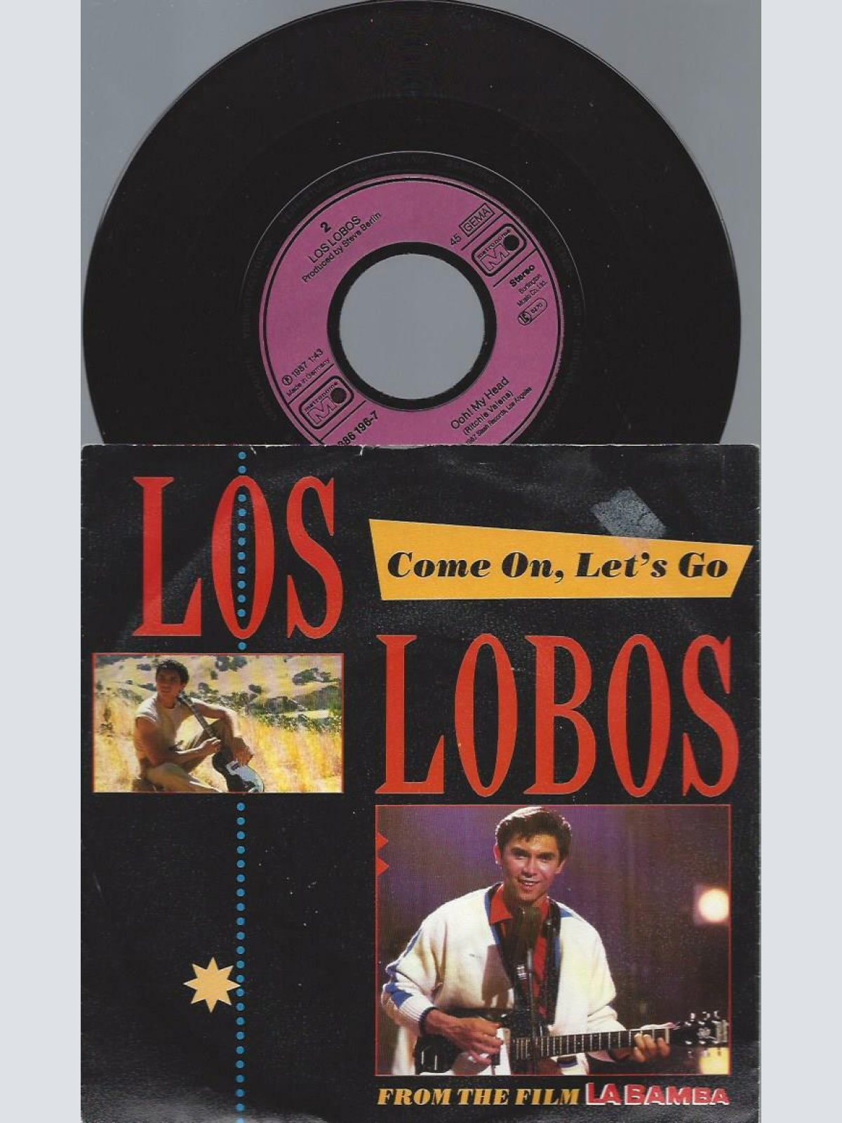 7"    Los Lobos – Come On, Let's Go