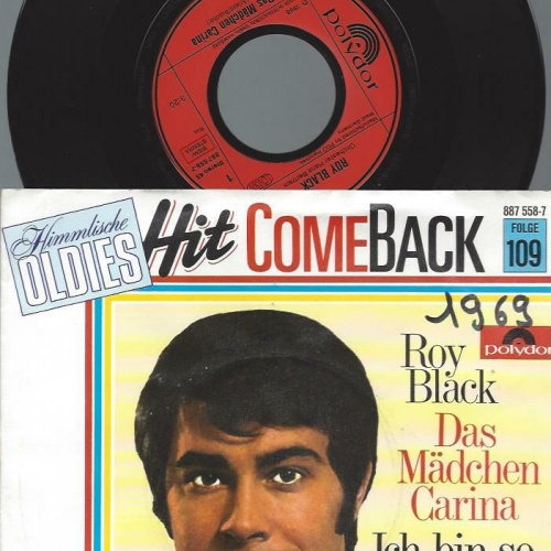 7" Roy Black – Das Mädchen Carina