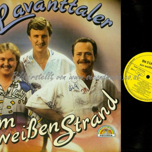 LP-- Die 3 Lavanttaler – Am weißen Strand   / NM