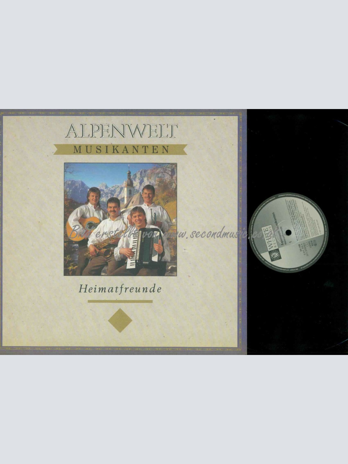 LP-- Alpenwelt-Musikanten – Heimatfreunde   / NM