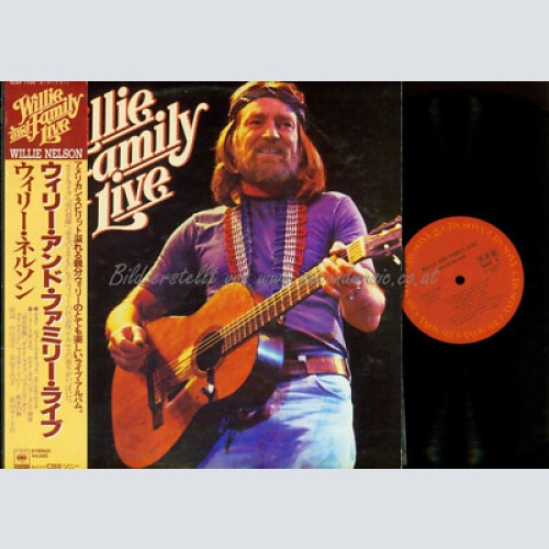 DLP-- Willie Nelson  Willie And Family Live  // Japan Release