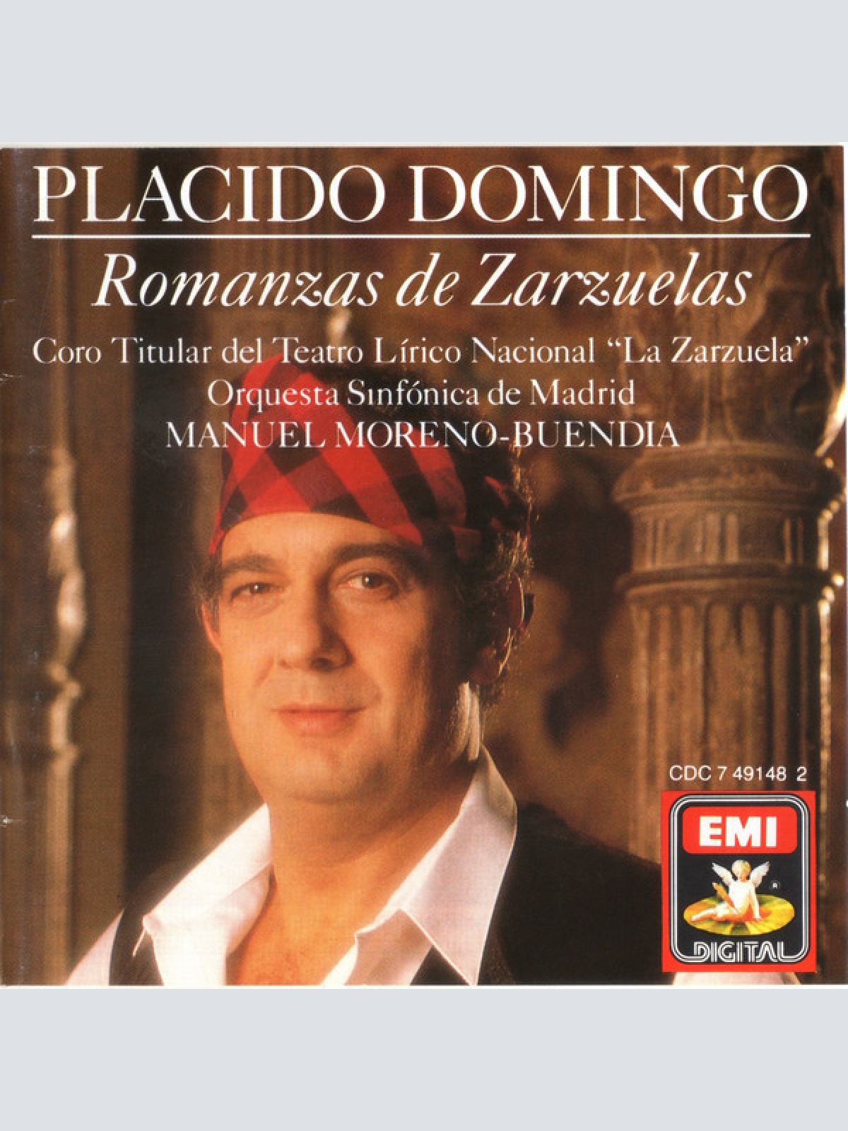 CD, Comp Placido Domingo - Romanzas De Zarzuelas