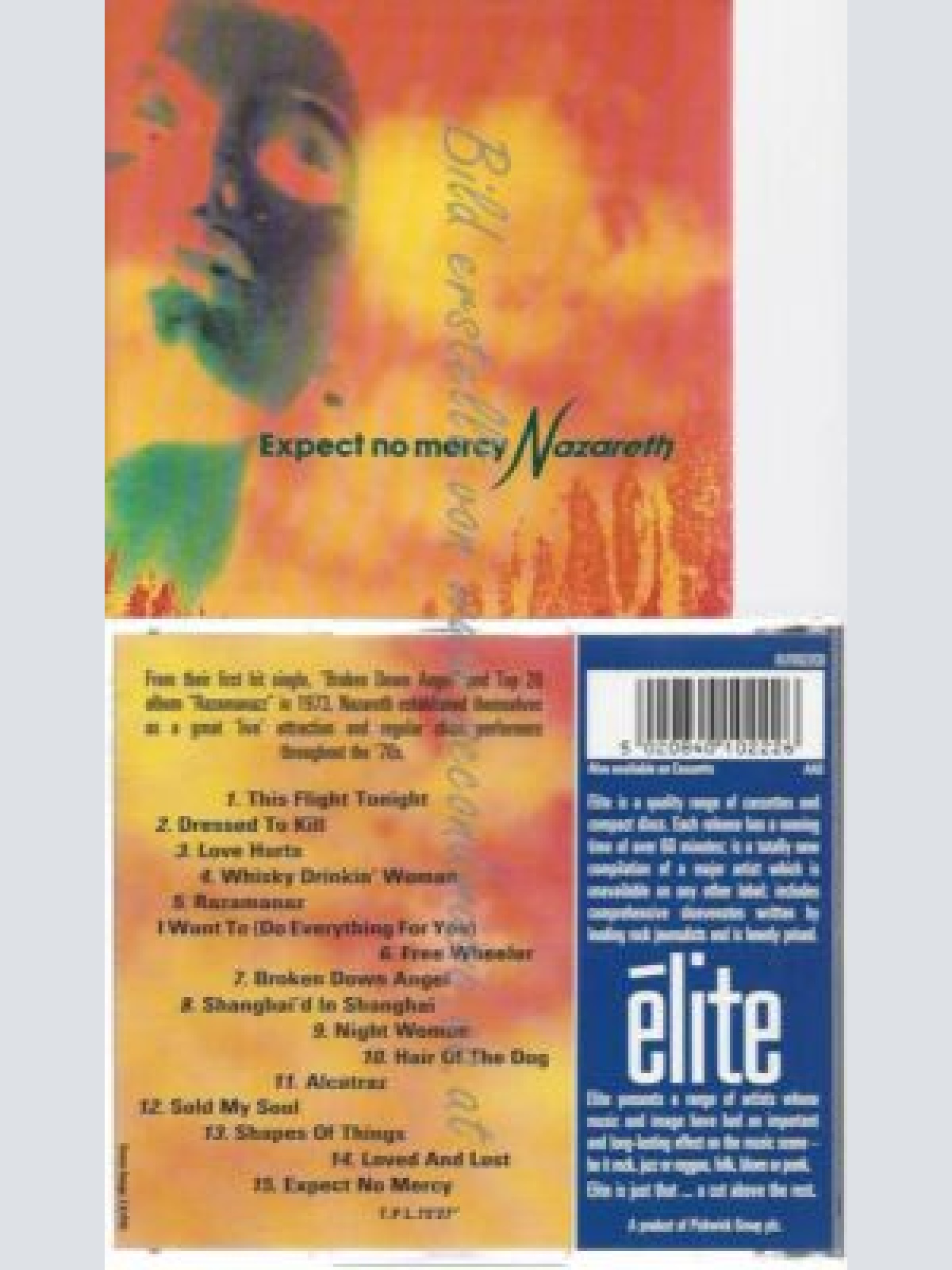 CD--NAZARETH | --EXPECT NO MERCY