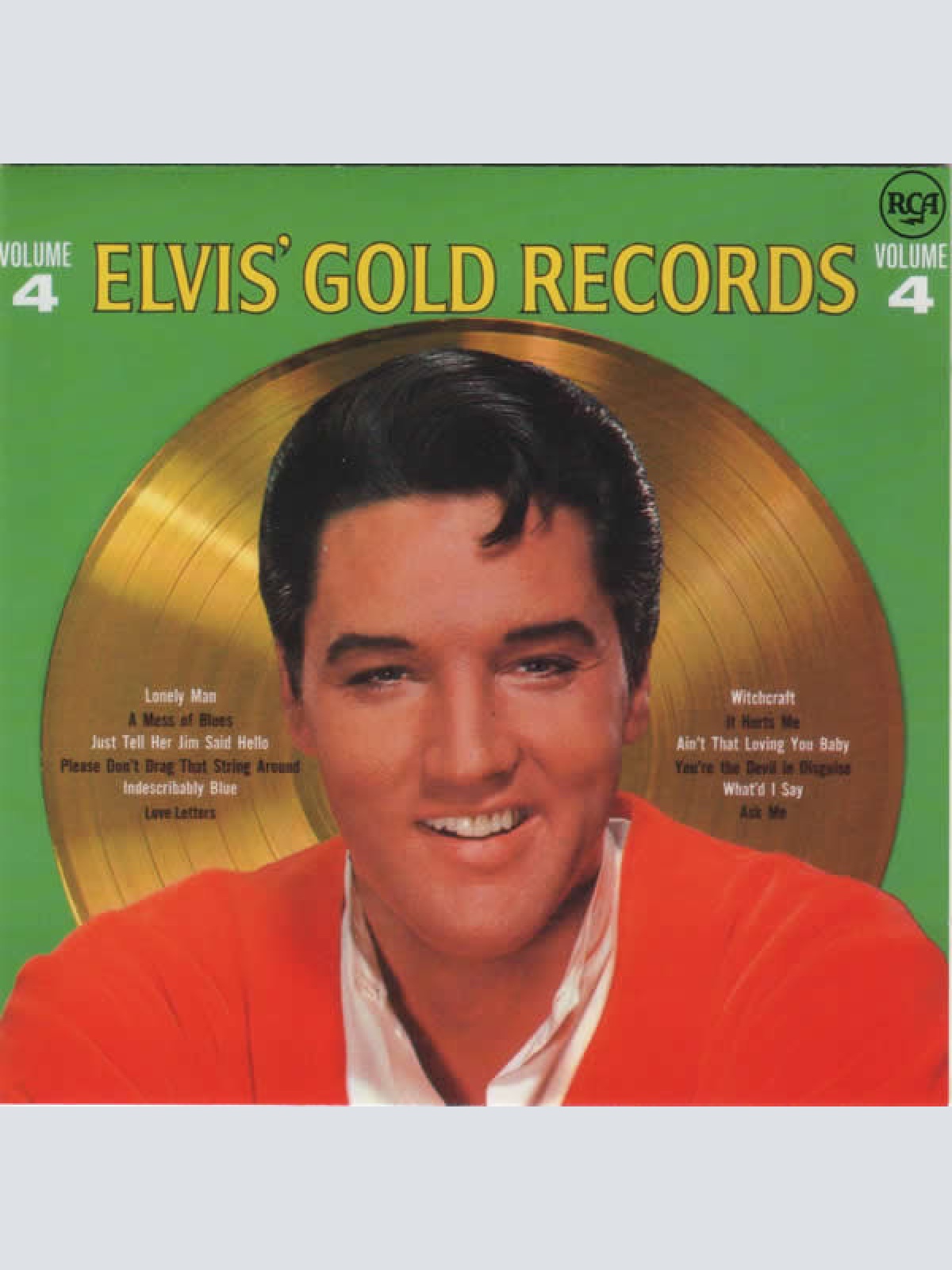 CD, Comp Elvis Presley - Elvis' Gold Records, Vol.4