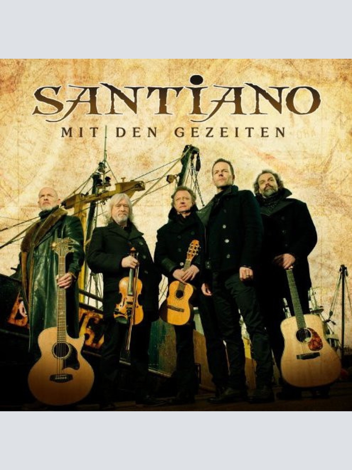 CD, Album Santiano - Mit Den Gezeiten