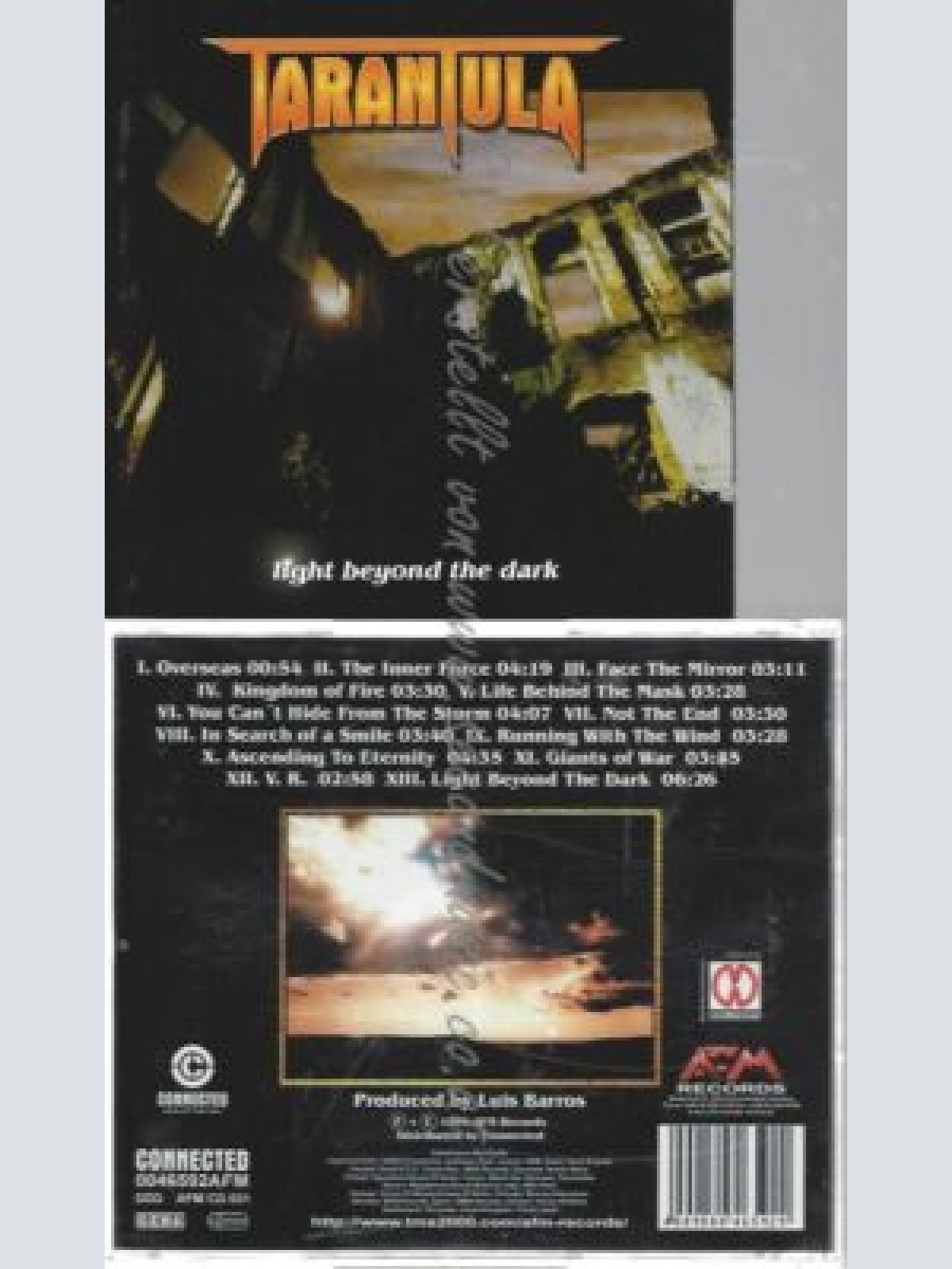 CD--TARANTULA | --LIGHT BEYOND THE DARK
