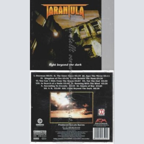 CD--TARANTULA | --LIGHT BEYOND THE DARK