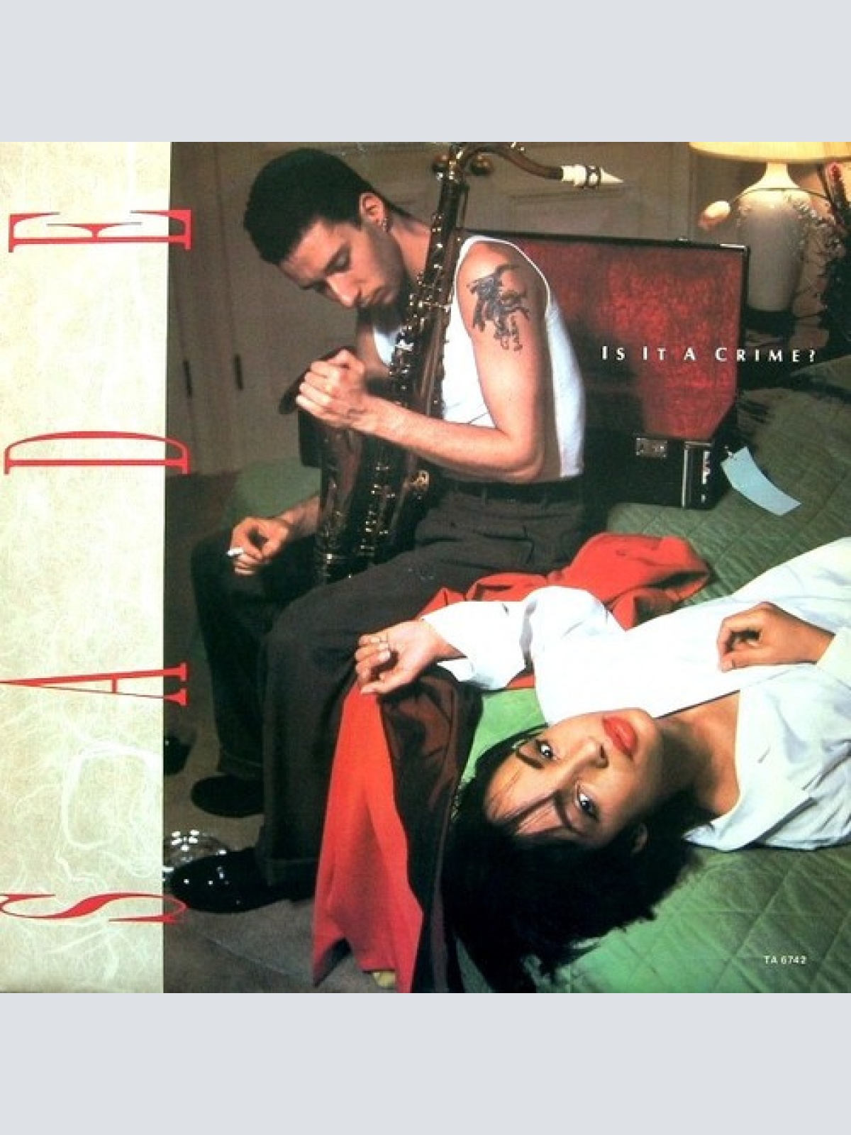 12", Single Sade - Is It A Crime?