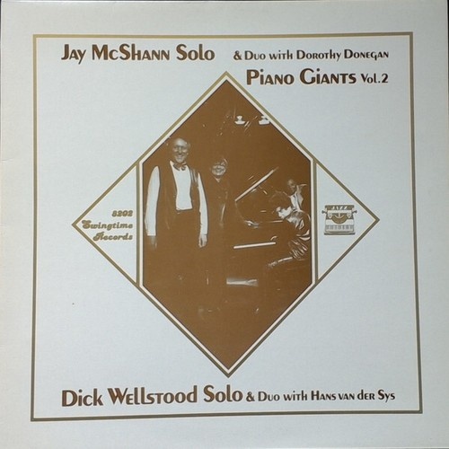 LP, Album Jay McShann, Dick Wellstood - Jay McShann Solo & Duo With Dorothy D...