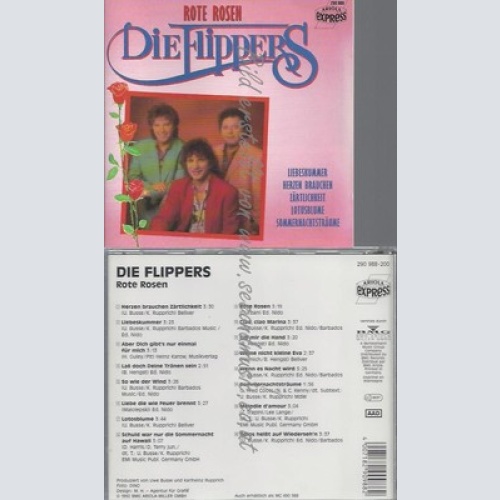 CD--DIE FLIPPERS--ROTE ROSEN