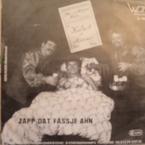 7", Single Blom Un Blömcher - Kölsch Ess Medizin / Zapp Dat Fässje Ahn
