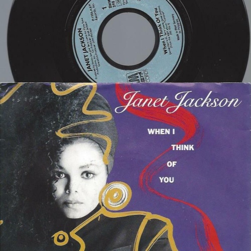 7"    Janet Jackson  When I Think Of You