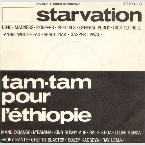 7", Single Starvation - Starvation / Tam Tam Pour L'Éthiopie