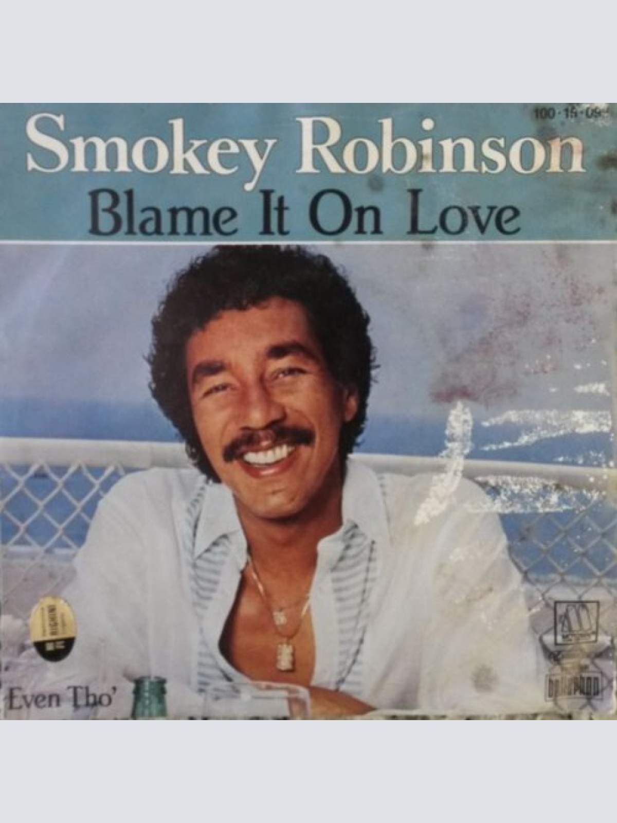 7", Single Smokey Robinson With Barbara Mitchell - Blame It On Love