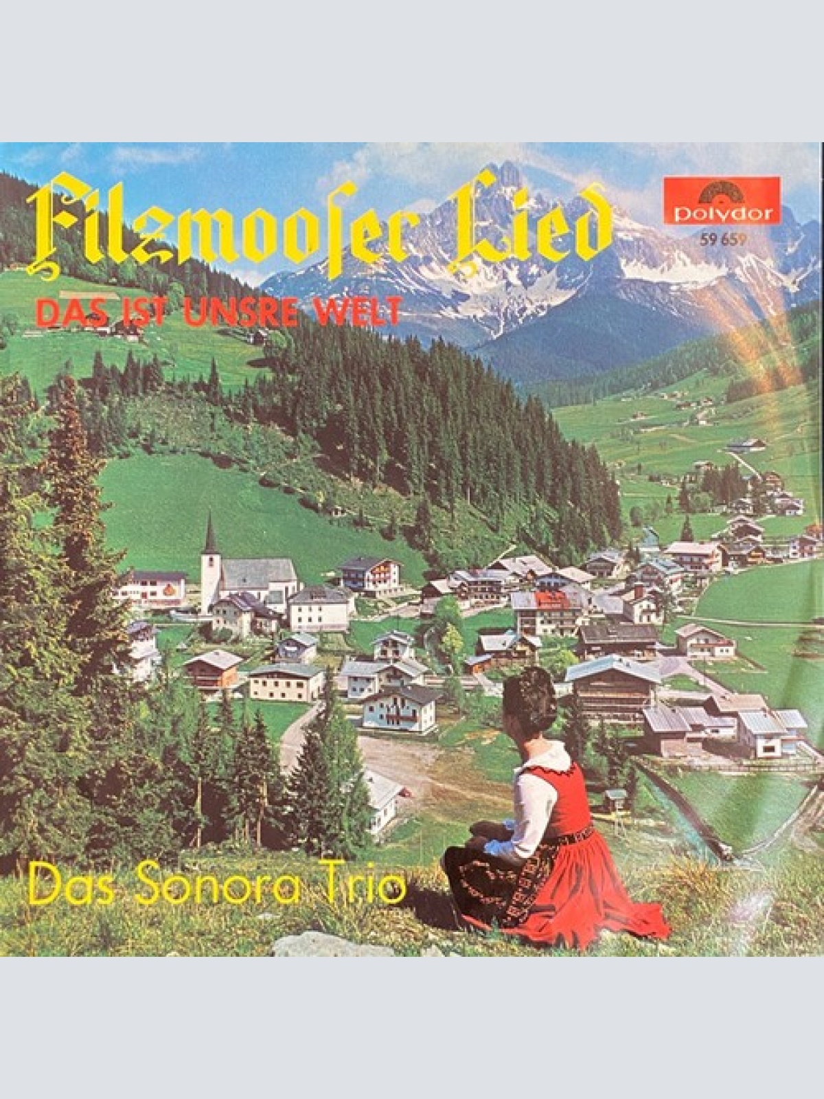 7", Single Das Sonora-Trio - Filzmooser Lied