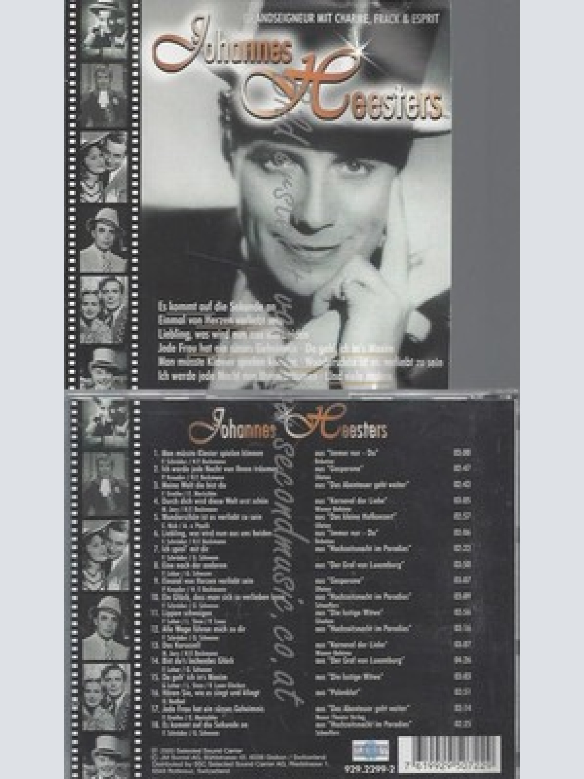 CD--HEESTERS,JOHANNES--GRANDSEIGNEUR MIT CHARME, FRACK & ESPRIT