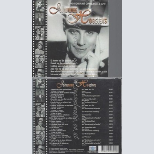 CD--HEESTERS,JOHANNES--GRANDSEIGNEUR MIT CHARME, FRACK & ESPRIT