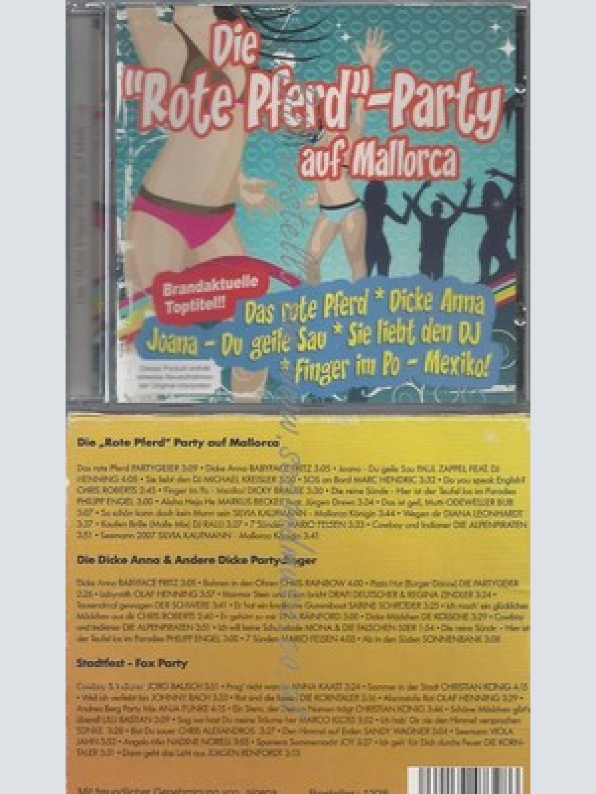 CD--VARIOUS UND PARTYGEIER--DIE NEUEN KULTSCHLAGER - 3 CD BOX | BOX-SET