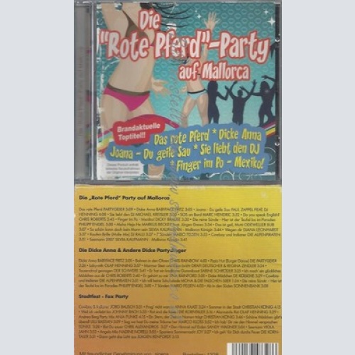 CD--VARIOUS UND PARTYGEIER--DIE NEUEN KULTSCHLAGER - 3 CD BOX | BOX-SET