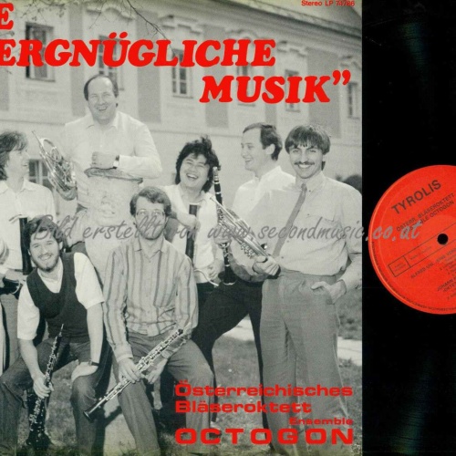 LP-- Eine Vergnügliche Musik  -- Österreichisches Bläseroktett Octogon  // NM