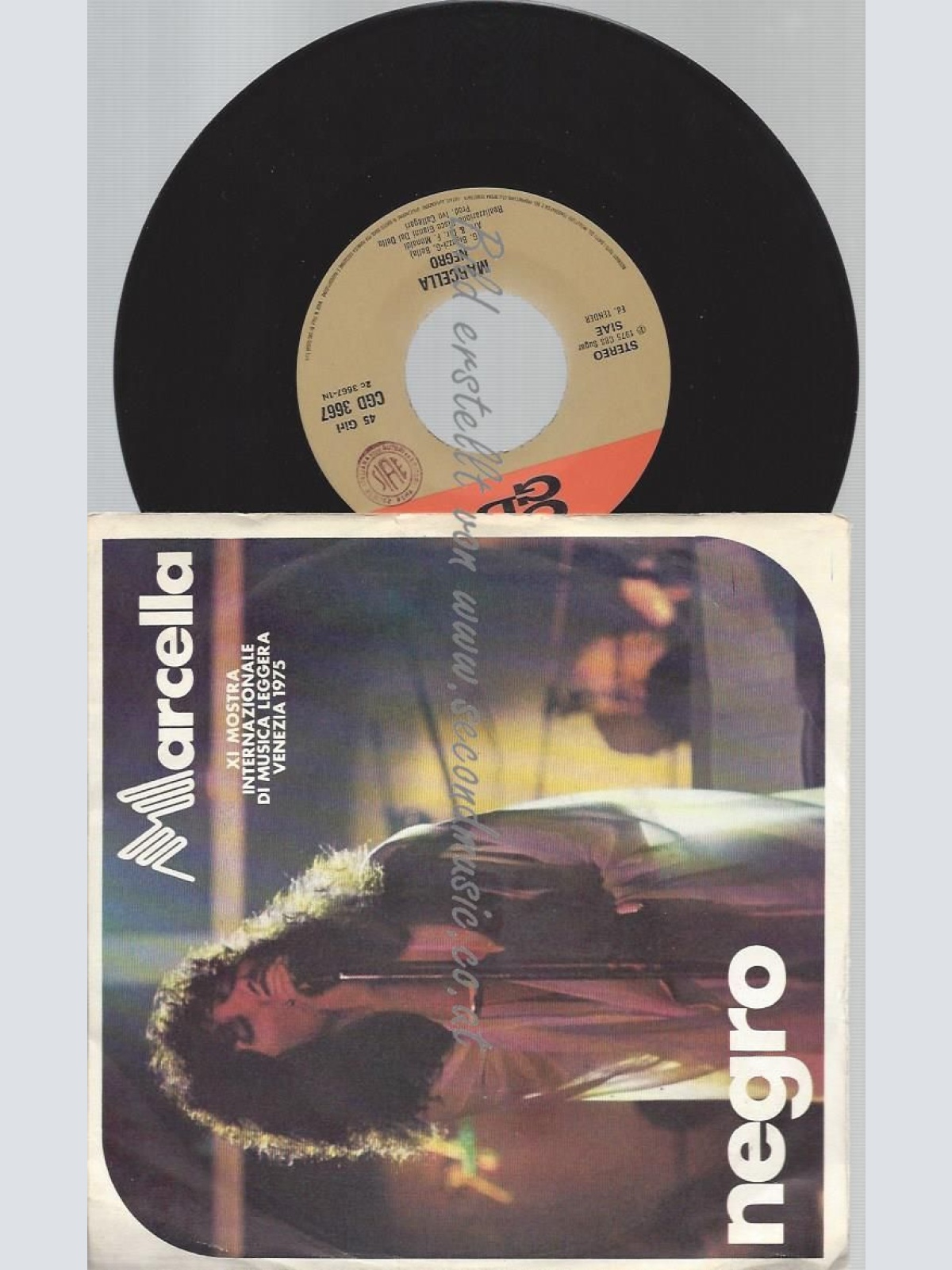 7" Marcella  Negro