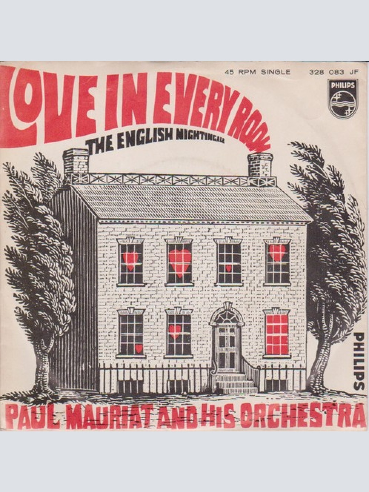 7", Single, Mono Paul Mauriat And His Orchestra - Love In Every Room / The En...