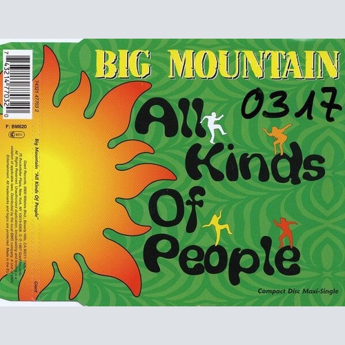 CD, Maxi Big Mountain - All Kinds Of People