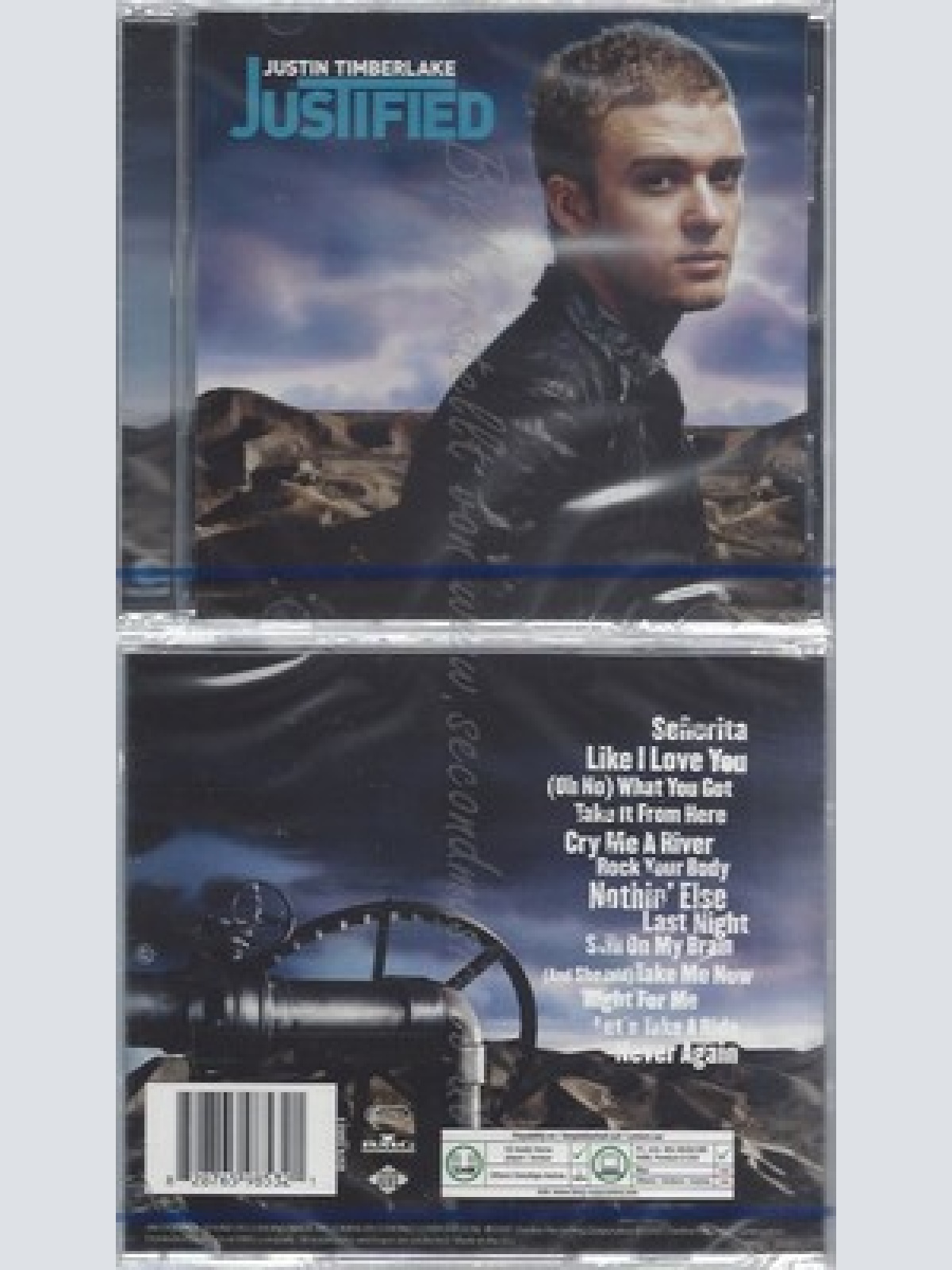 CD--NM-SEALED-JUSTIN TIMBERLAKE -2004- -- JUSTIFIED