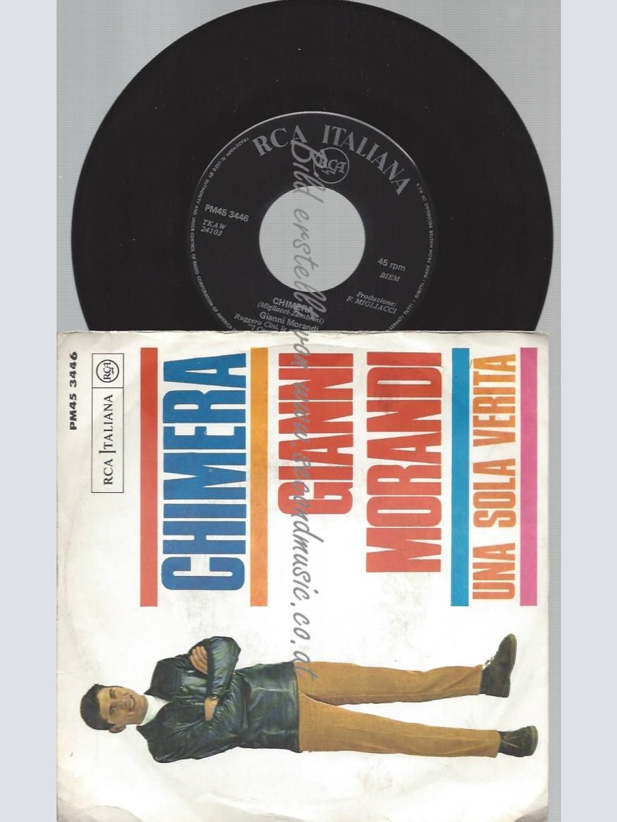 7"   Gianni Morandi  Chimera