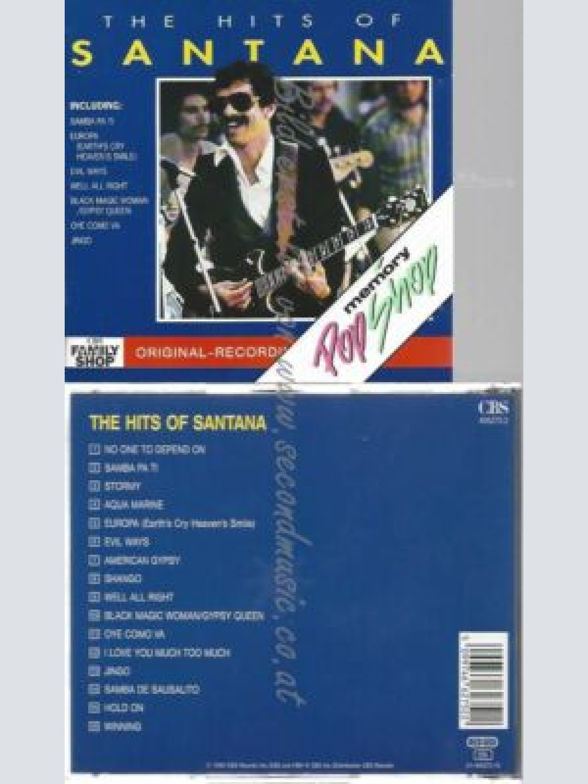 CD--SANTANA | --THE HITS OF SANTANA