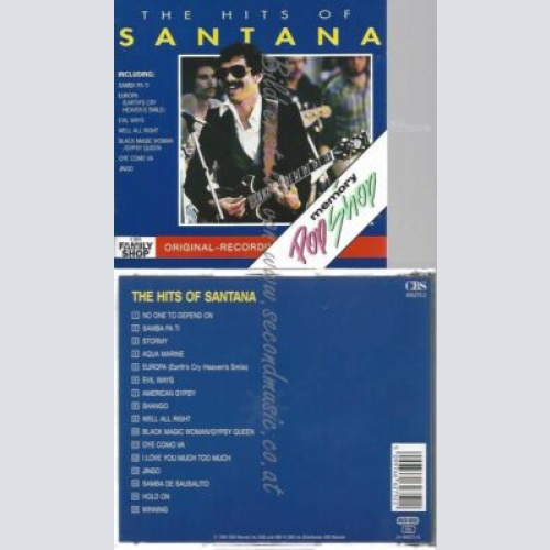 CD--SANTANA | --THE HITS OF SANTANA