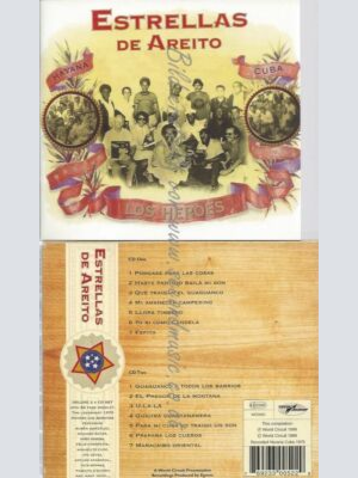 CD--ESTRELLAS DE AREITO | --LOS HEROES
