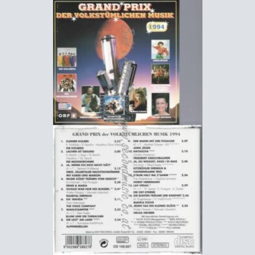 CD--Grand Prix der Volkstümlichen Musik 1994