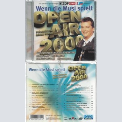 CD--VARIOUS | --WENN DIE MUSI SPIELT - OPEN AIR  2000