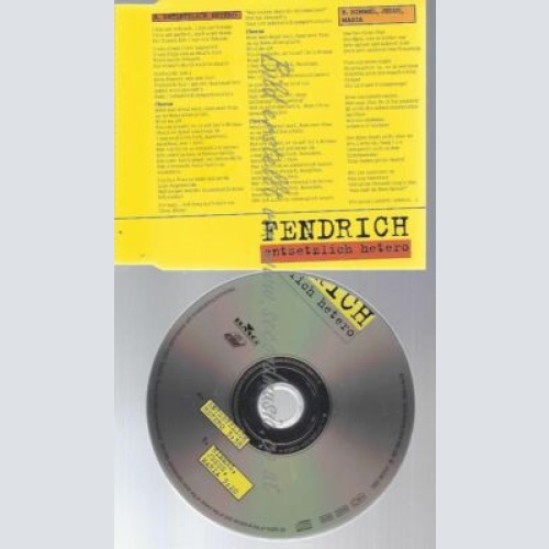 CD-- Rainhard Fendrich – Entsetzlich Hetero