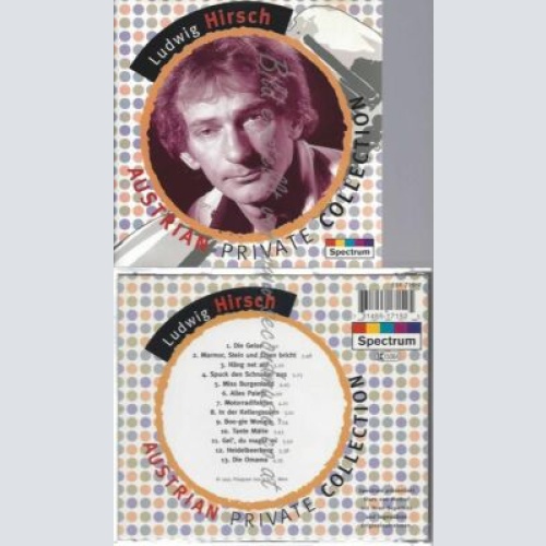 CD--HIRSCH,LUDWIG | --AUSTRIAN PRIVATE COLLECTION