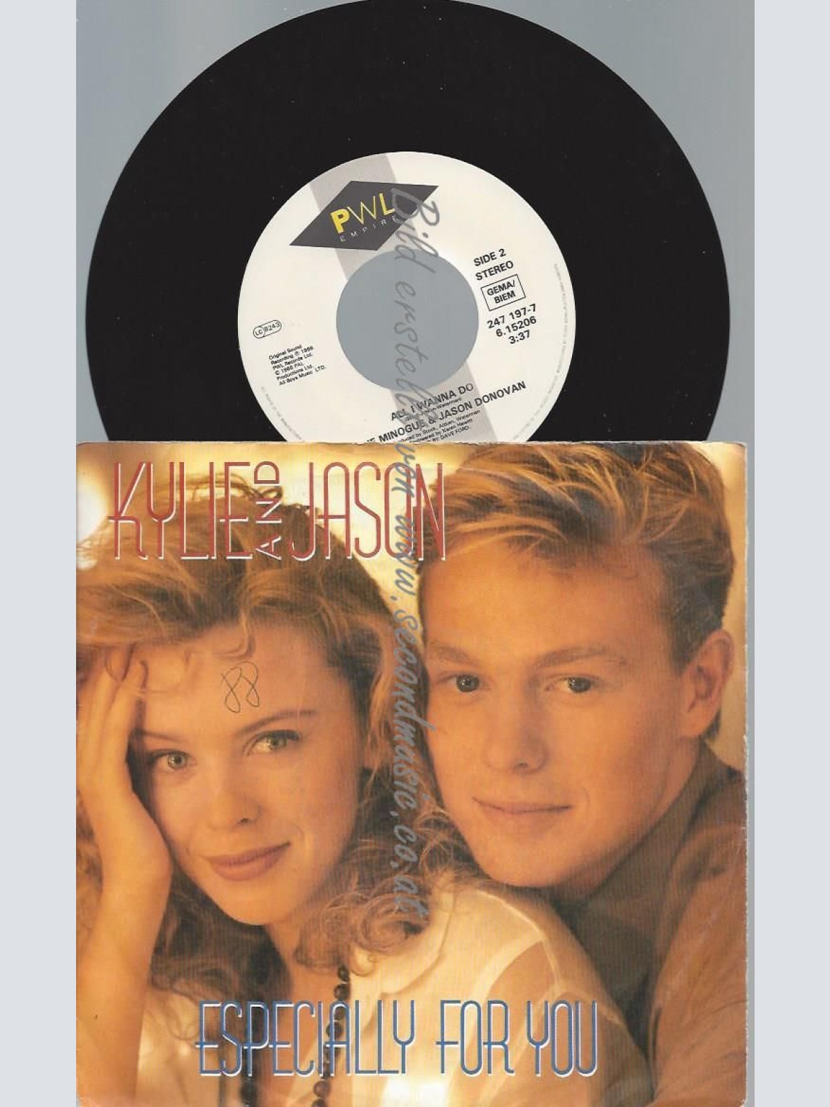 7"   Kylie Minogue & Jason Donovan – Especially For You