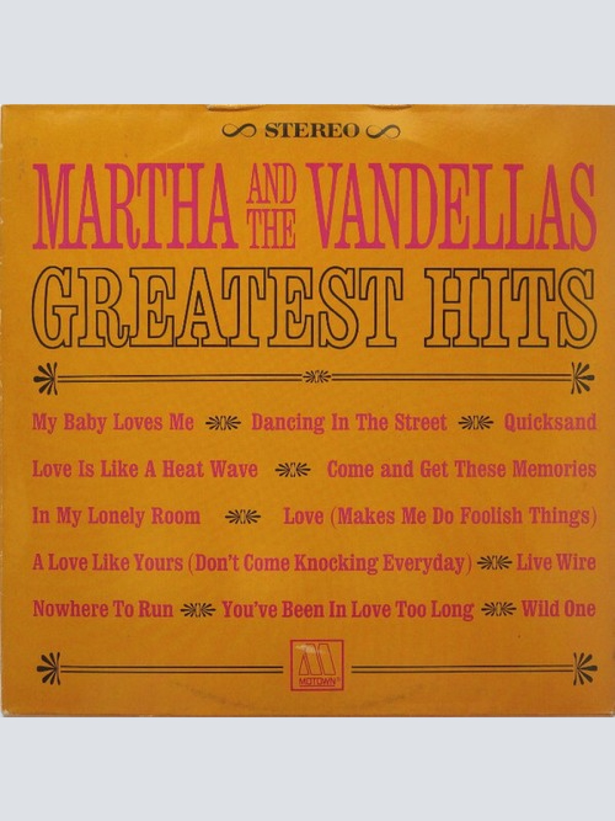 LP, Comp, RE Martha And The Vandellas* - Greatest Hits