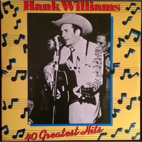 2xLP, Comp, Gat Hank Williams - Hank Williams - 40 Greatest Hits