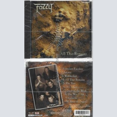 CD--FOZZY | --ALL THAT REMAINS
