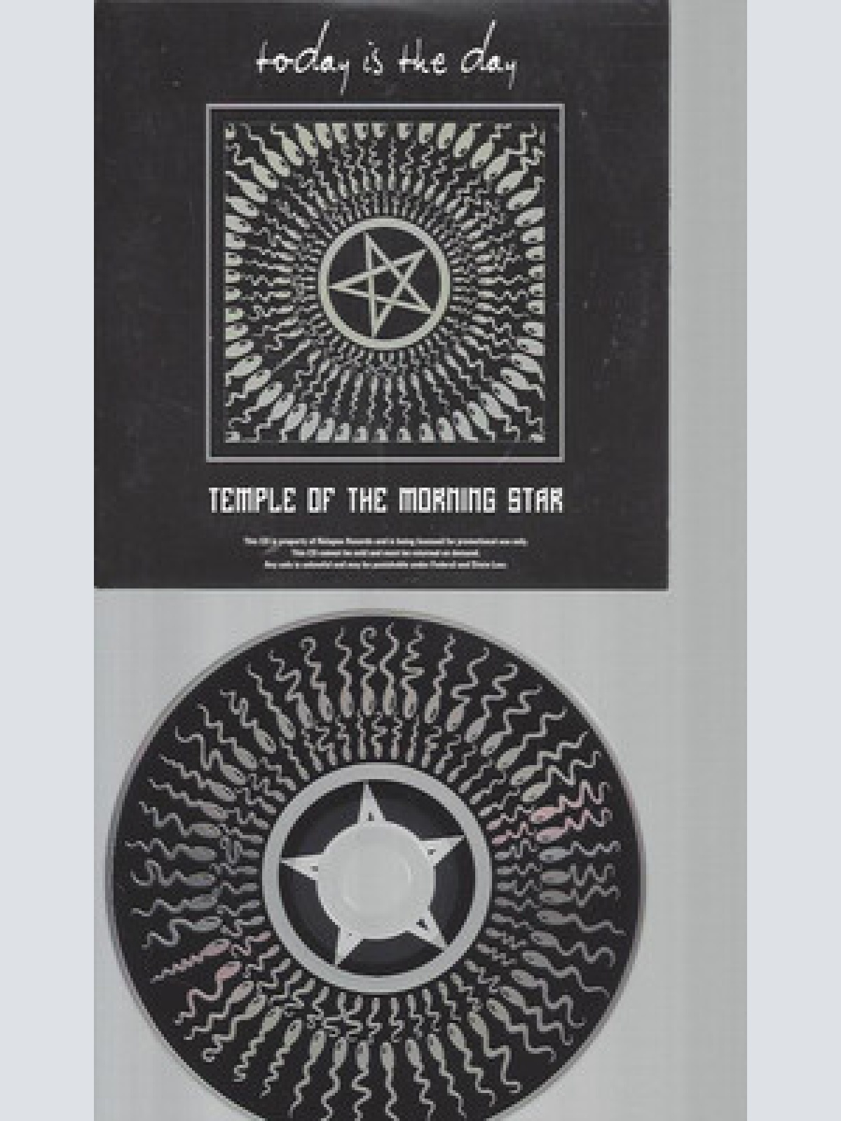 CD--today is the day temple of the morning star  ///PROMO