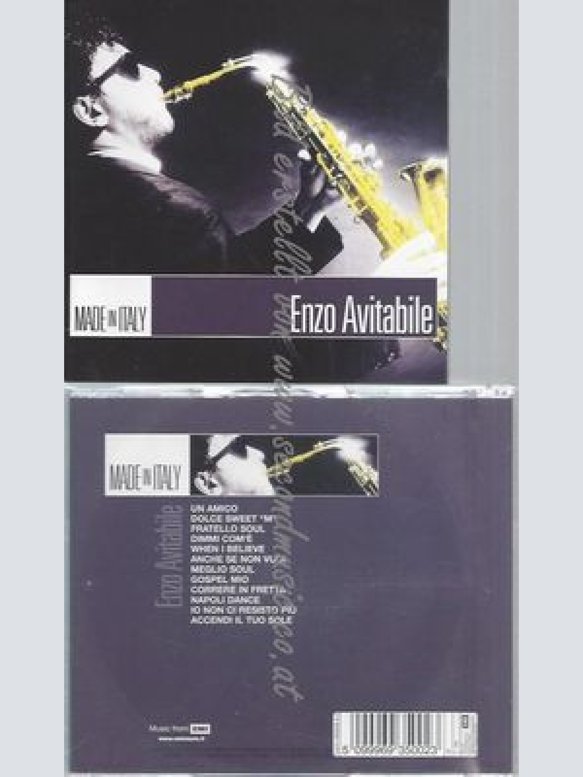 CD--ENZO AVITABILE--MADE IN ITALY [NEW VERSION]