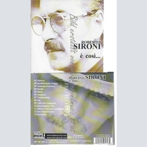 CD--ROBERTO SIRONI--E' COSI...