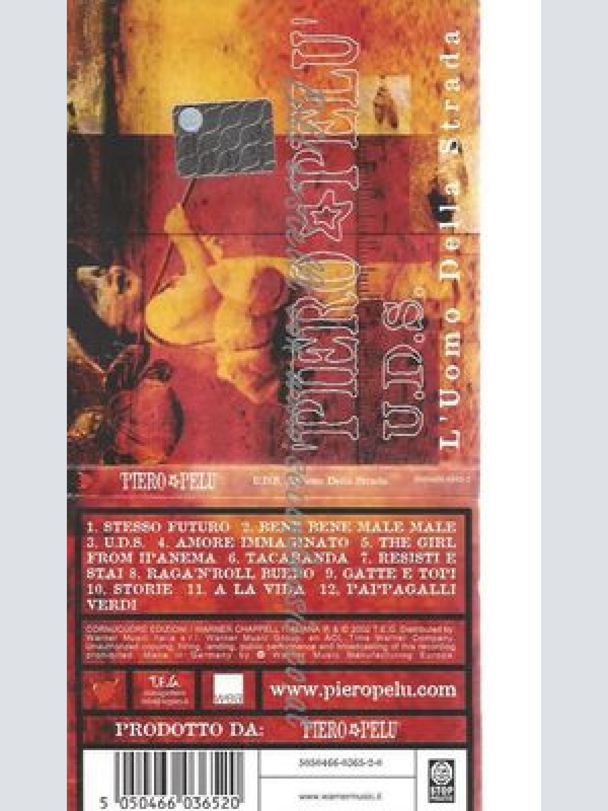 CD--PIERO PELU--U.D.S.L'UMOMO DELL S