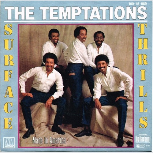 7", Single The Temptations - Surface Thrills