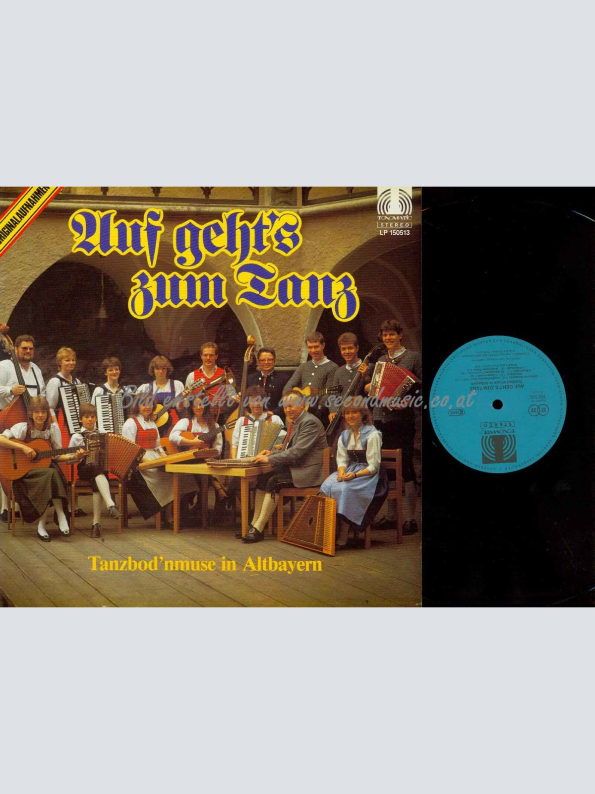 LP-- Auf gehts zum Tanz-- Tanzbodnmuse in Altbayern //   NM