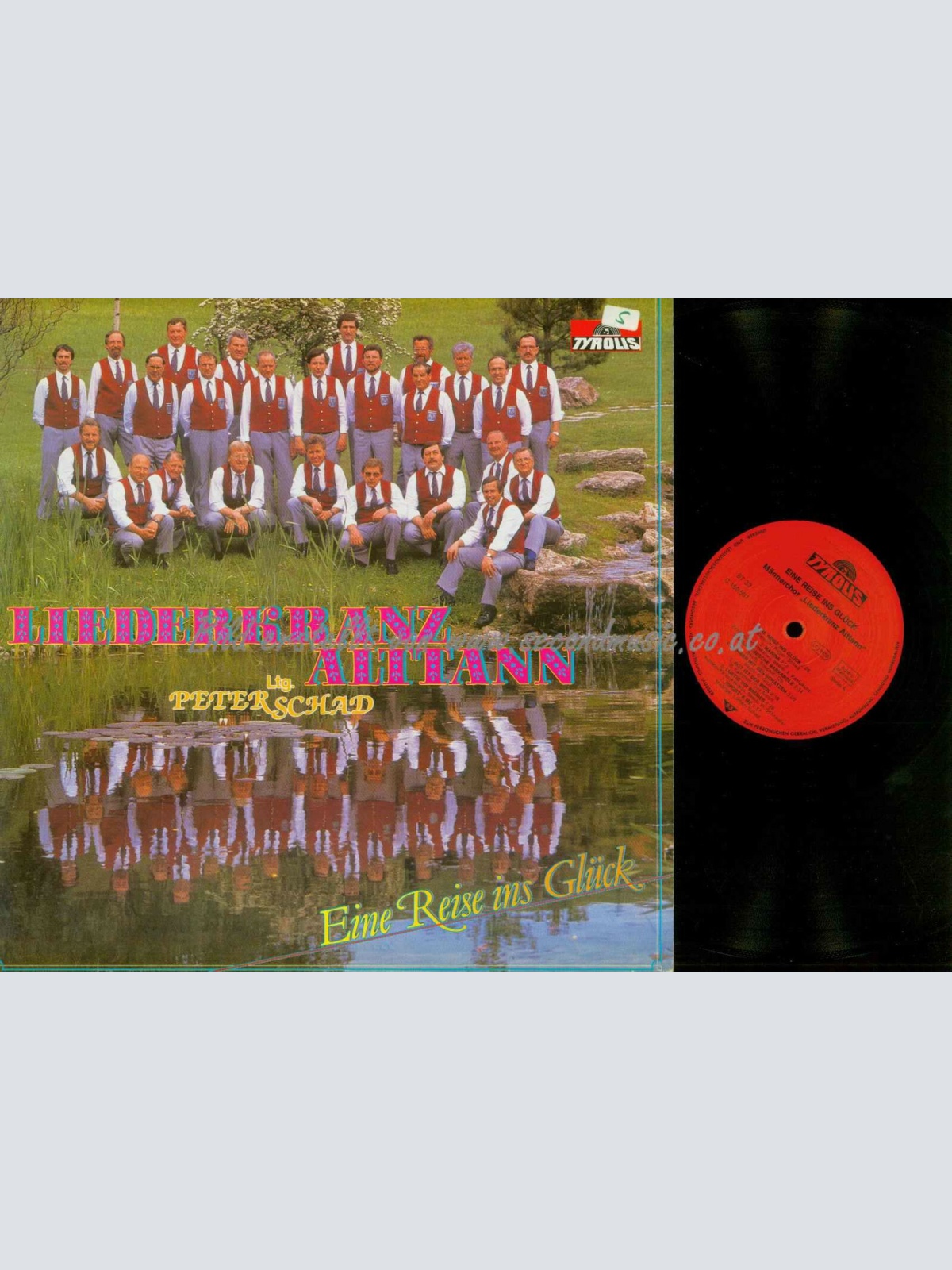 LP-- Liederkranz Alttann --  Eine Reise ins Glück  //   NM